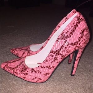 MICHAEL ANTONIO 💗 *Brand New* Pink Heels NWOT 7.5